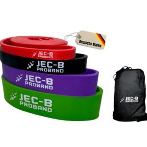 Jec-B® Klimmzug Band Set Widerstandband Resistance Fitnessband Widerstandsbänder