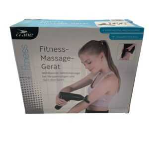 Crane Fitness Faszien-Massagepistole Gerät 8 Massageköpfe 30 Stufen OVP Black