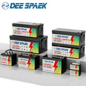 12V 24V 36/48V 100Ah 200Ah 300Ah LiFePO4 Lithium Batterie BMS Bluetooth Solar RV