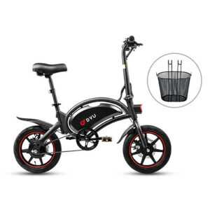 14 Zoll E-Bike 250W DYU Mini-Elektrofahrrad 360 WH E-City bike 50km Pedelec