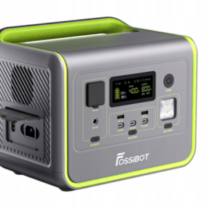 FOSSiBOT 800W Camping Tragbare Max Power Station F800 512Wh LiFePO4 Solargenerat