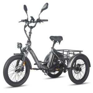 NEW Falten Elektro Dreirad,500W 3 Rädern E-Bike,E-Fahrrad Tricycle Fafrees