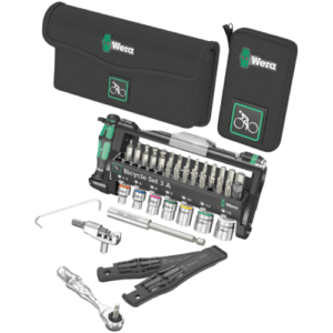 Wera Bicycle Set 3 A Fahrradwerkzeug-Set mit Ratsche, 40-teilig