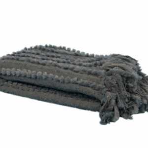 Webpelzdecke Strickdecke Zopfmuster Kuscheldecke Plaid 130x170