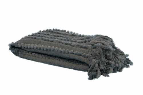 Webpelzdecke Strickdecke Zopfmuster Kuscheldecke Plaid 130x170