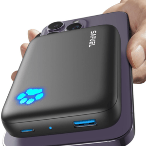 Magnetic Portable Charger, 10000mAh Wireless Magnetic Power Bank