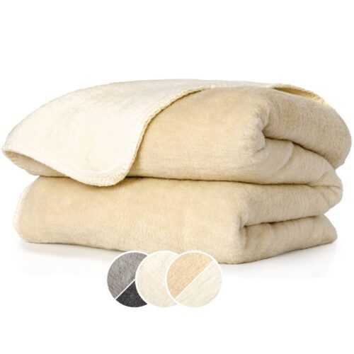 Kuscheldecke Tagesdecke Baumwolle Dralon Decke Premium Wohndecke