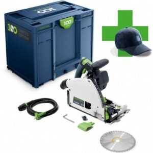 Festool Tauchsäge TS 60 KEBQ-Plus Limited Edition inkl. 100 Jahre Cap GC-FT4