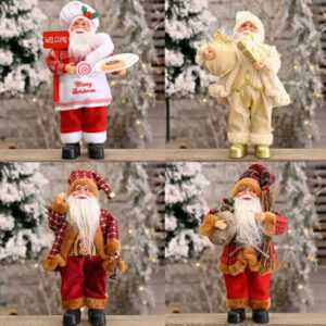 Weihnachtsmann Figur Deko Weihnachten Dekoration Weihnachtsdeko Figur Nikolaus~