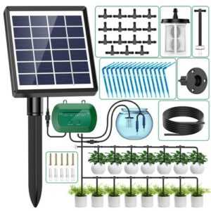 AnseTo Solar Bewässerungssystem für Neuestes Automatische Bewässerungscomputer