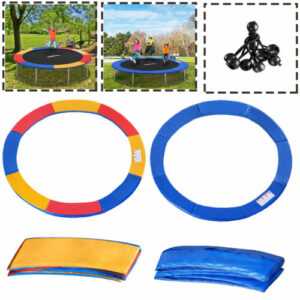 Ø244/305/366cm Randabdeckung Sprungtuch Randschutz Federabdeckung für Trampolin