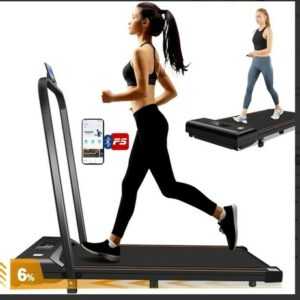 Laufband für Zuhause Walking Pad mit Neigung 1-6 km/h mit Fernbedienung App C131