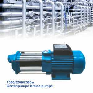 Wasserpumpe 1300/2200/2500W Jetpumpe Gartenpumpe Kreiselpumpe 35 ℃