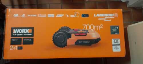 WORX Landroid Mähroboter M 700 WR 142E Neu Und Ungeöffnet!!