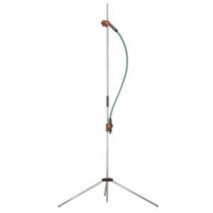 Gardena 00960-20 Alu Gartendusche trio mit Absperrventil höhenverstellbar
