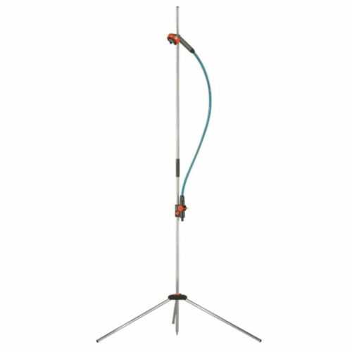 Gardena 00960-20 Alu Gartendusche trio mit Absperrventil höhenverstellbar
