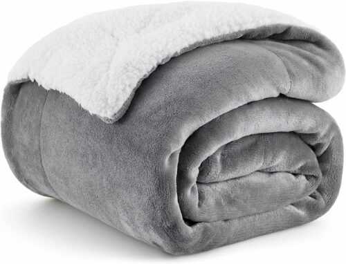 Wolldecke Decke Sofa Bett Kuscheldecke Weich Warm für Herbst