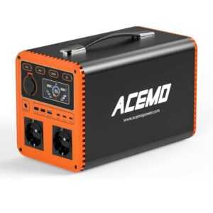 ACEMO P10 Powerstation 1075Wh 1200W LiFePO₄ + GRATIS 110W Solarpanel