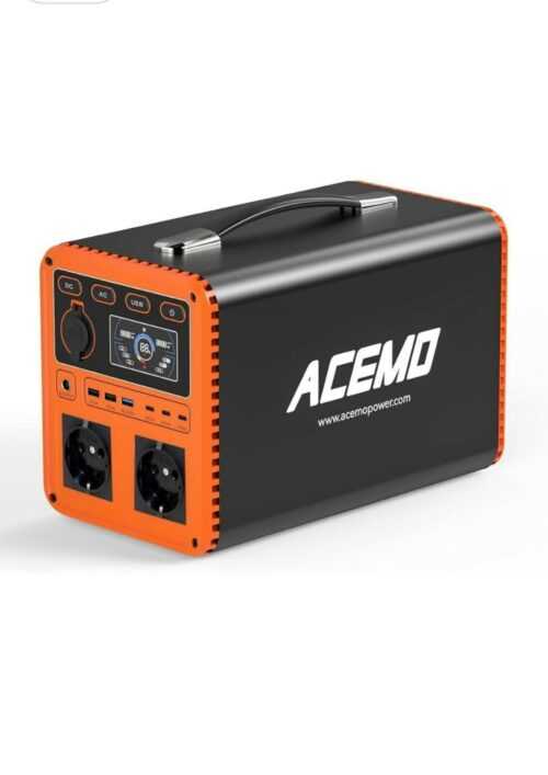 ACEMO P10 Powerstation 1075Wh 1200W LiFePO₄ + GRATIS 110W Solarpanel
