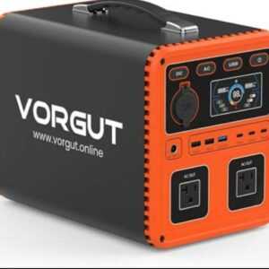 VORGUT P15 Powerstation – 1340Wh, 1500W, LiFePO₄, Schnellladung & Solar
