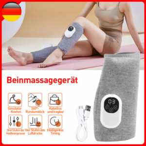 Beinmassagegerät 4-Modi Wadenmassagegerät Luftdruck Venen Kompressionsmassage*