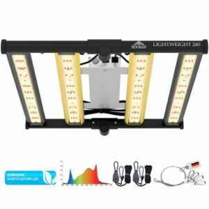 240W SAMSUNG LED LIGHT Grow Lampe Profi Vollspektrum Pflanzen Licht UV+Growbox