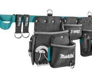 Makita E-15229 Werkzeuggürtel-Set, 3 Werkzeugkoffer