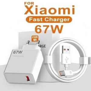 67w Usb-schnell Ladegerät Für Xiaomi 14 13 12 11 10 Ultra Redmi Note 12t 13 Pro