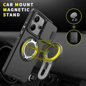 Für Xiaomi Redmi Note 14 Pro Plus 5G 14C 13 Schutz Hülle Magnet Case +Tascheglas