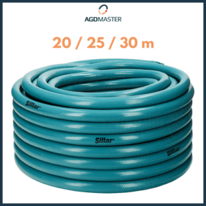 20/25/30m SILLAR Gartenschlauch 3/4" 4-lagig knickfest druckfest UV-beständig