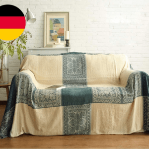 Chenille Überwurf Decke, Jacquard Quasten Überwurf Decke Sofa