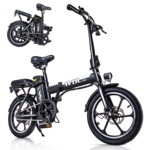 E Bike Klapprad 16 Zoll Elektrofahrräder E Mountainbike Faltbares E-City Bike 🔥