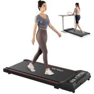 Walking Pad Laufband 120kg elektrisch Heimtrainer LED-Anzeige 6km/h für Zuhause