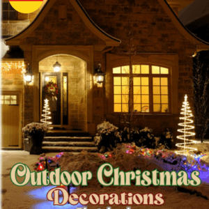 Outdoor Christmas Decorations Photobook: Collection Things Before Chritsmas Deco