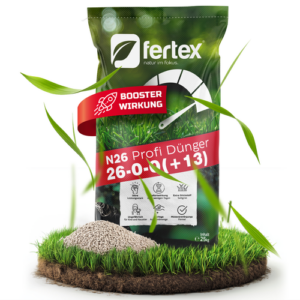 Fertex® N26 Stickstoffdünger 26-0-0+13 mit Schwefel, Power-Rasendünger 25kg