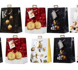 Laro Premium Line Geschenktüten Weihnachten/Deko/Kugeln/Mini 10/20/40/100stk  H1