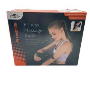 Crane Fitness Faszien-Massagepistole Gerät 8 Massageköpfe 30 Stufen OVP Schwarz