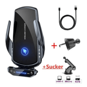 Kabellose Handyhalterung Auto mit Ladefunktion Auto KFZ Smartphone Halterung 15W