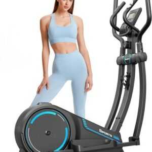Crosstrainer Heimtrainer Stepper Magnetischer Elliptical mit 16 Widerstandsstufe