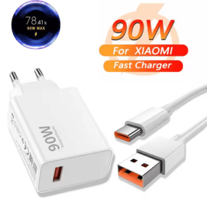 Original Xiaomi 90W Fast Hypercharge Ladegerät Note mit 2m Schnellladekabel DE