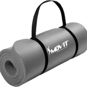 Movit® Sportmatte 10/15mm Yogamatte Fitnessmatte Gymnastikmatte NBR Rutschfest