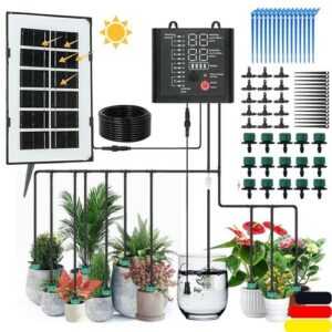 Solar Bewässerungssystem Pflanzenbewässerung Automatisch System Mit Timer Kit DE