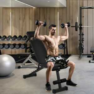 Hantelbank Schrägbank Fitnessgerät Bauchtrainer Rückentrainer Fitness Training