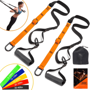 Schlingentrainer Widerstandsbänder Fitnessbänder Sling Trainer Gymnastikband DE