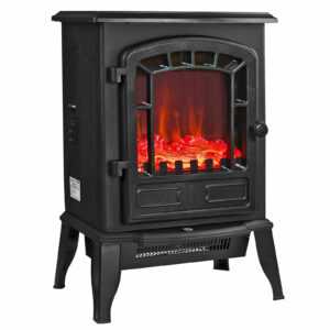 Elektrokamin Kamin Kaminofen Ofen Feuer elektrisch Heizung Heizlüfter 2000W