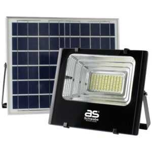 as-Schwabe Solarline Solar-Außenwandleuchte mit Bewegungsmelder Neutralweiß