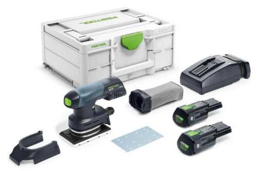 Festool Akku-Rutscher RTSC 400 3,0 I-Plus 577686 mit 2x Akku Ladegerät Systainer