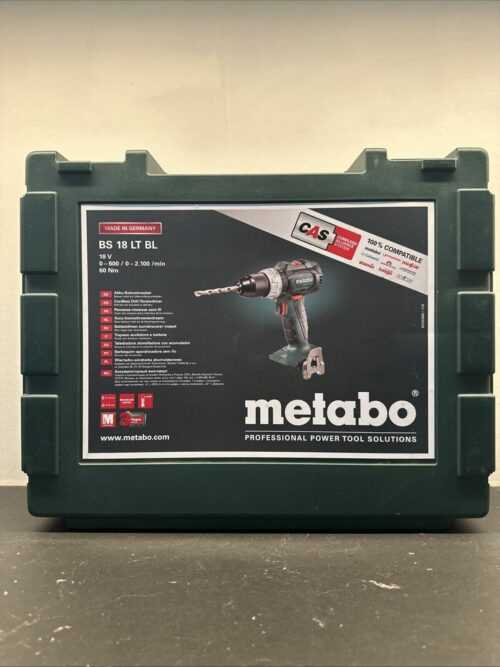 Metabo BS 18 BL Akku-Bohrschrauber solo inkl. Koffer
