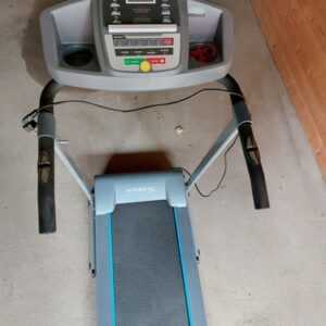 Laufband elektrisch 10 o.12 km/h LCD Display Puls Fitness Heimtrainer kl...