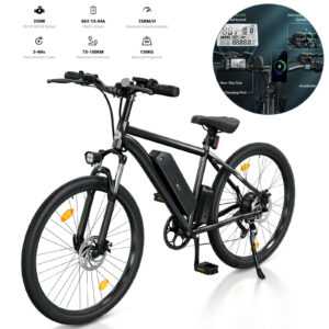 E Bike Mountainbike 26 ZOLL 500W Elektrofahrrad 36V 10.4Ah 7 Gänge E-City Bike